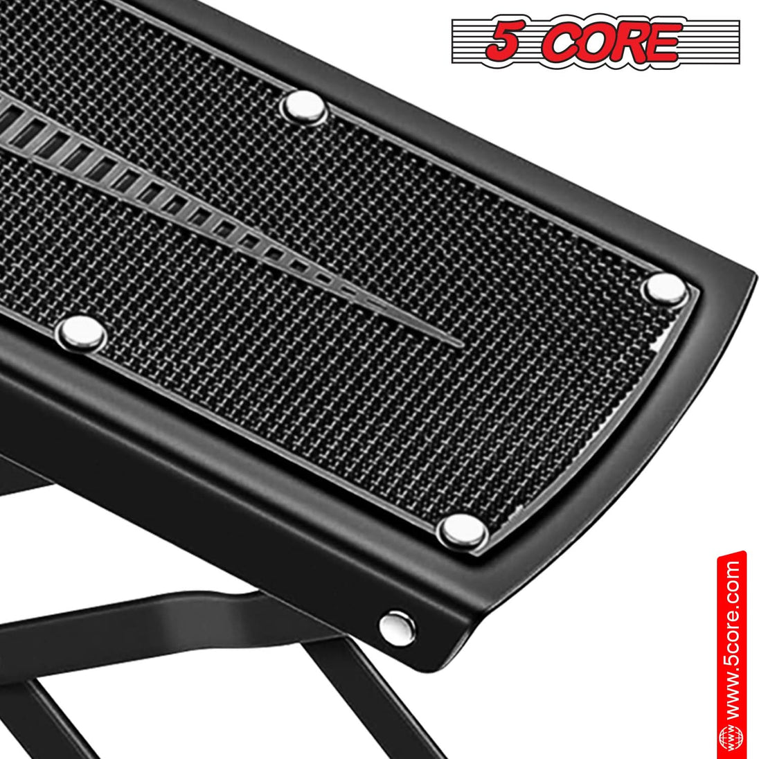 5Core black 3 prong AC adapter extension cable for indoor use