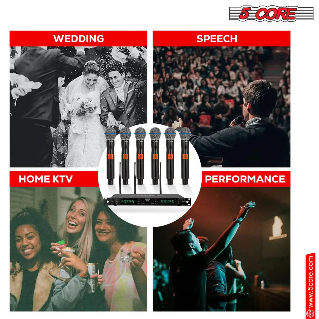 Dual-function microphone ideal for stage and studio use