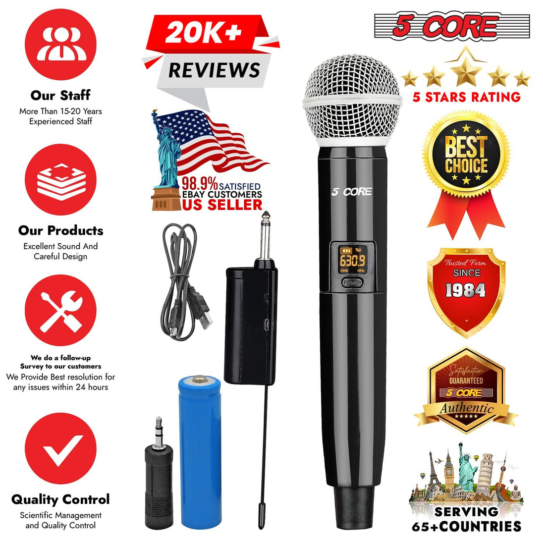 Discover top-notch singing microphones from our trusted brand, delivers exceptional sound quality and reliability