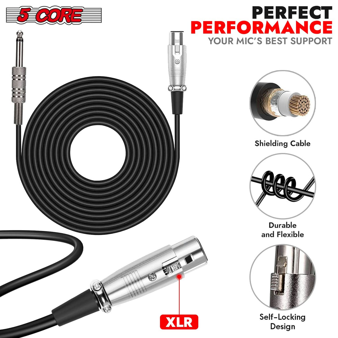 Studio and karaoke dynamic microphone with handheld design