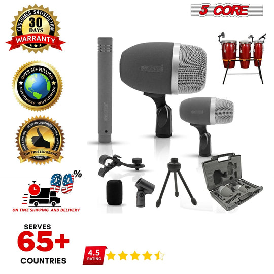 Professional 5Core conga and snare microphone with XP technology