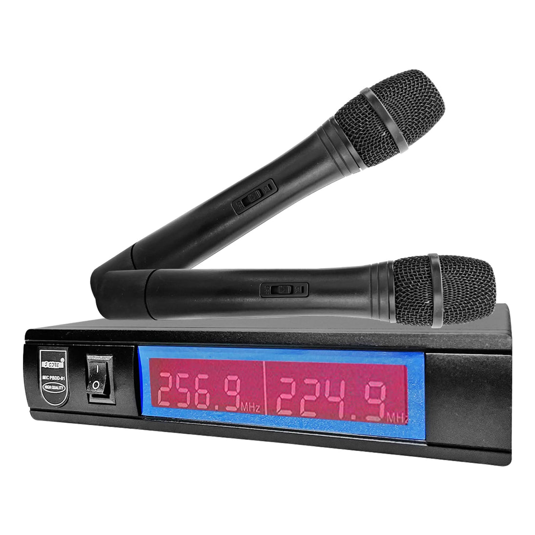 5Core VHF wireless mic with stable dual frequency signal