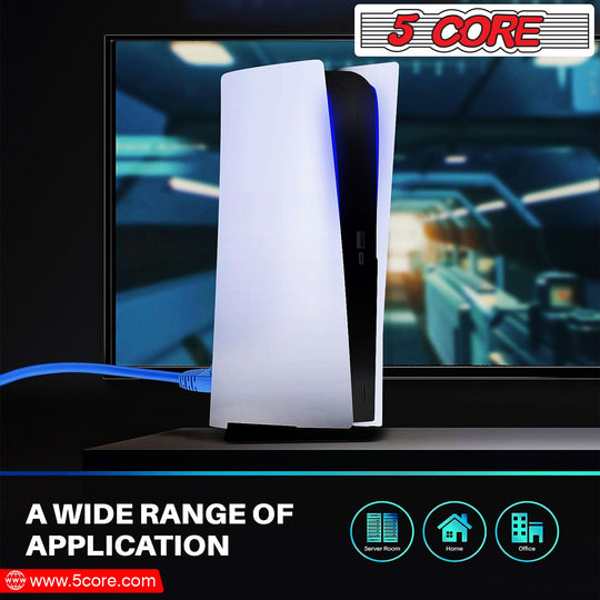 Extended length cable providing flexible and clutter-free networking solutions