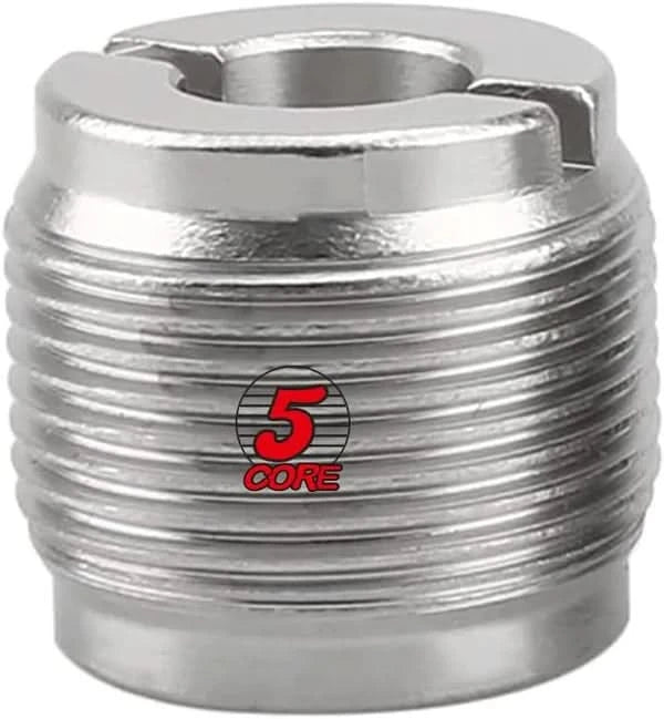 5Core 12-pack mic stand adapter, 3/8" female to 5/8" male screw thread conversion for microphones