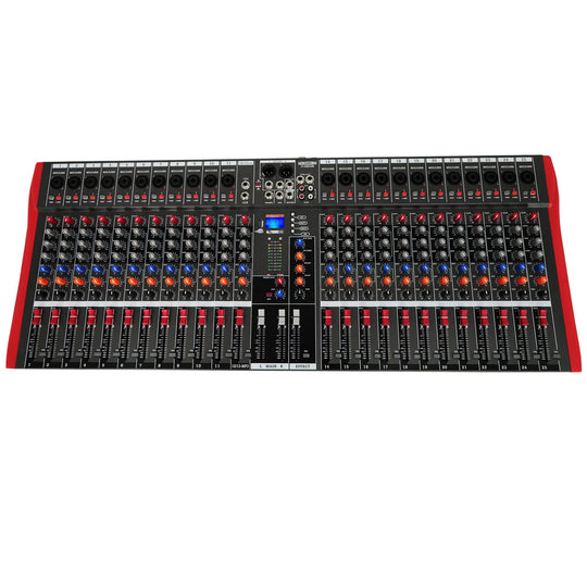 5Core audio mixer 24 channel DJ mixing board with Bluetooth USB analog professional Mezclador De Audio