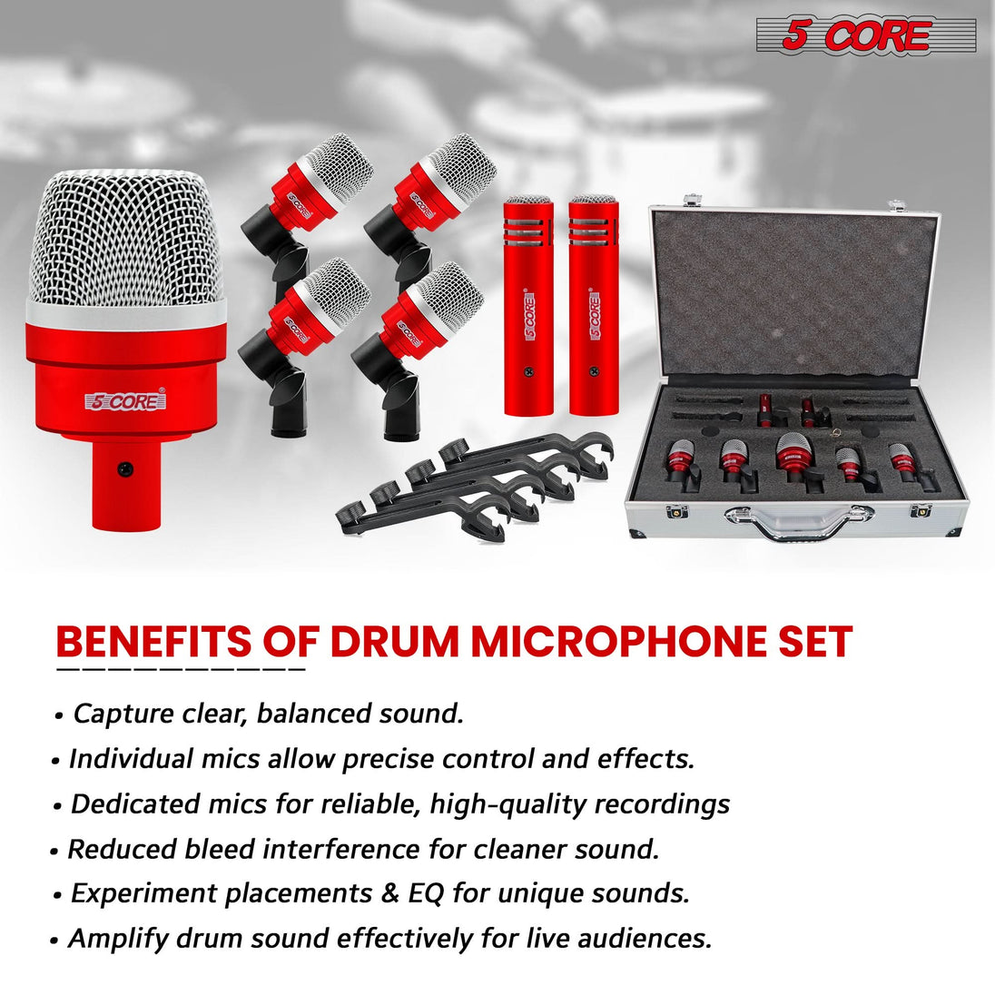 5Core 8x5 inch horn speaker for public announcements, loud siren sound output