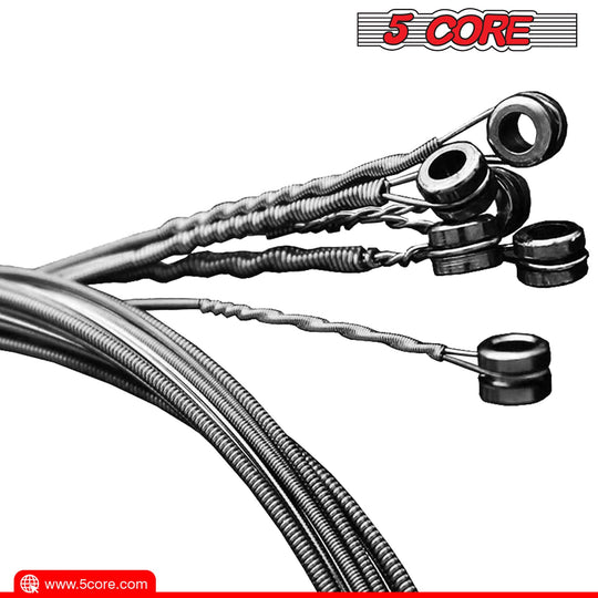 Different angle photo of our coated strings