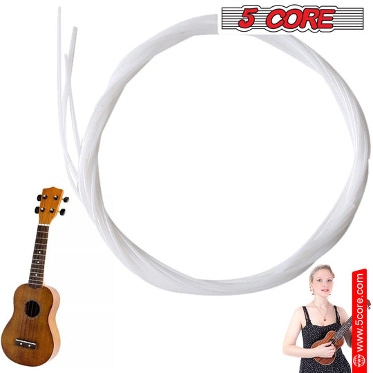 5Core ukulele strings nylon set offering deep bright tone and reliable durability