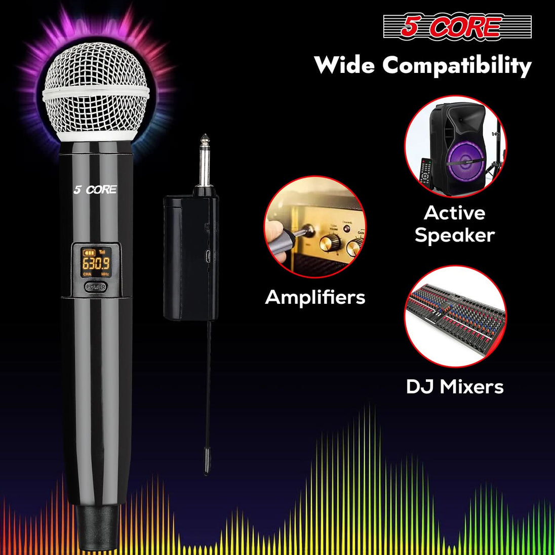 High-performance microphone for singing with extended battery life ensures uninterrupted performance