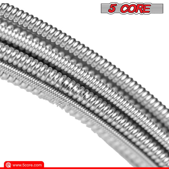 Key features of the acoustic string set