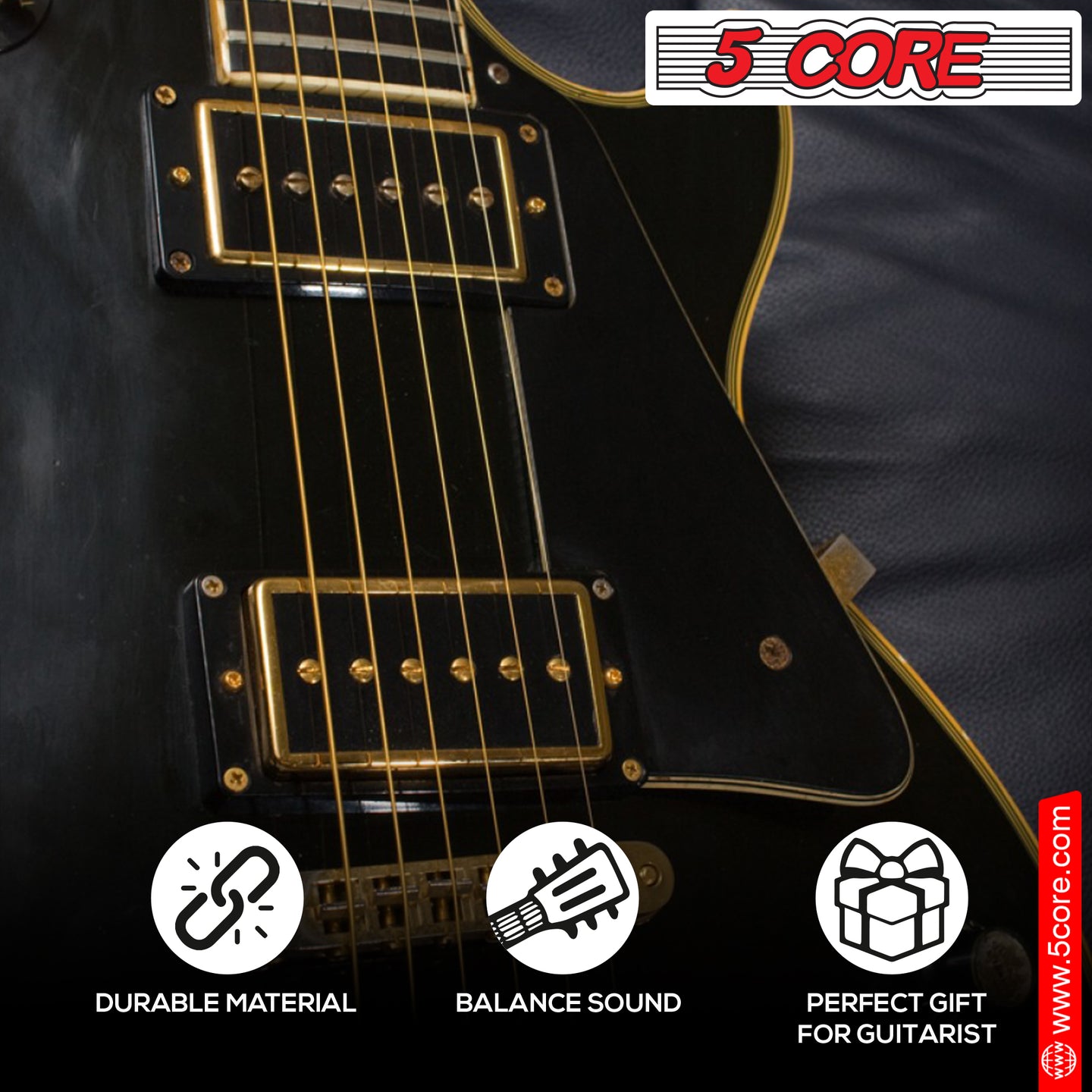 Ideal for acoustic players who want clear projection and rich sound