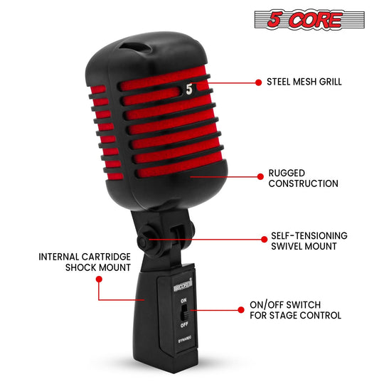 Unidirectional singing microphone with clear audio pickup and sleek design, ideal for vocals and live performances