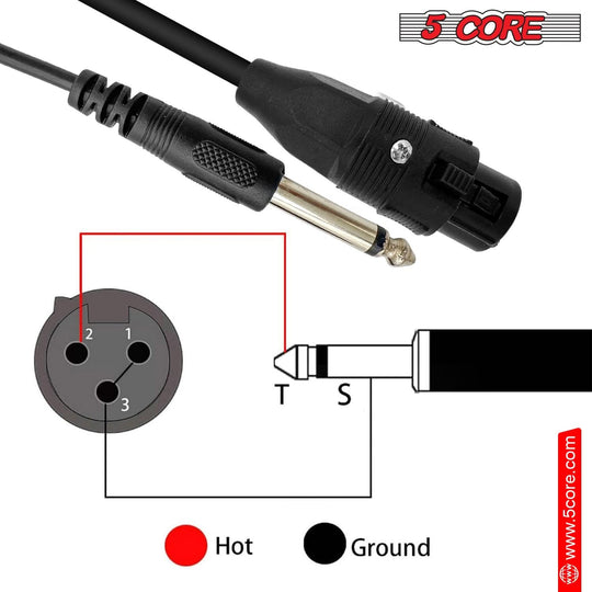 Reliable XLR to TRS cables with strong signal transfer