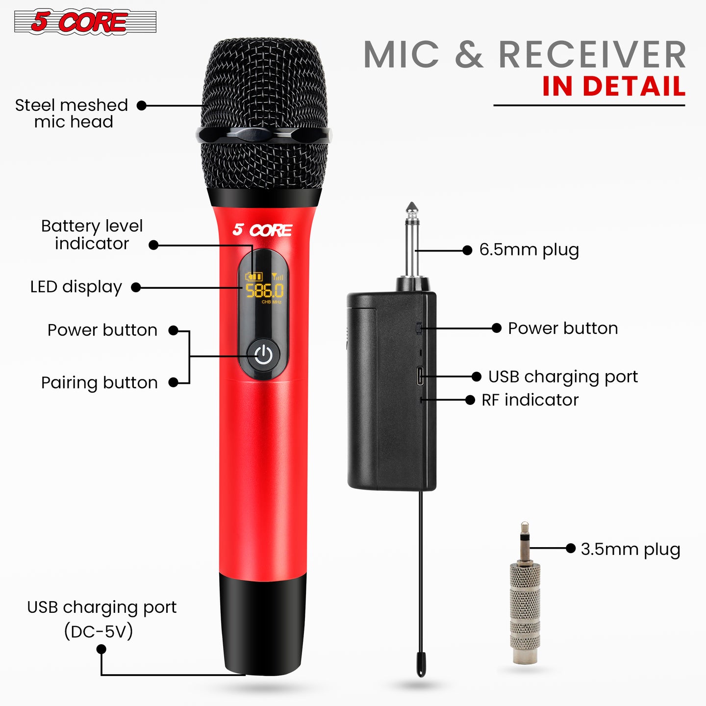 Experience seamless sound with the all-in-one package of our microfono inalambrico, delivers convenience and superior audio quality