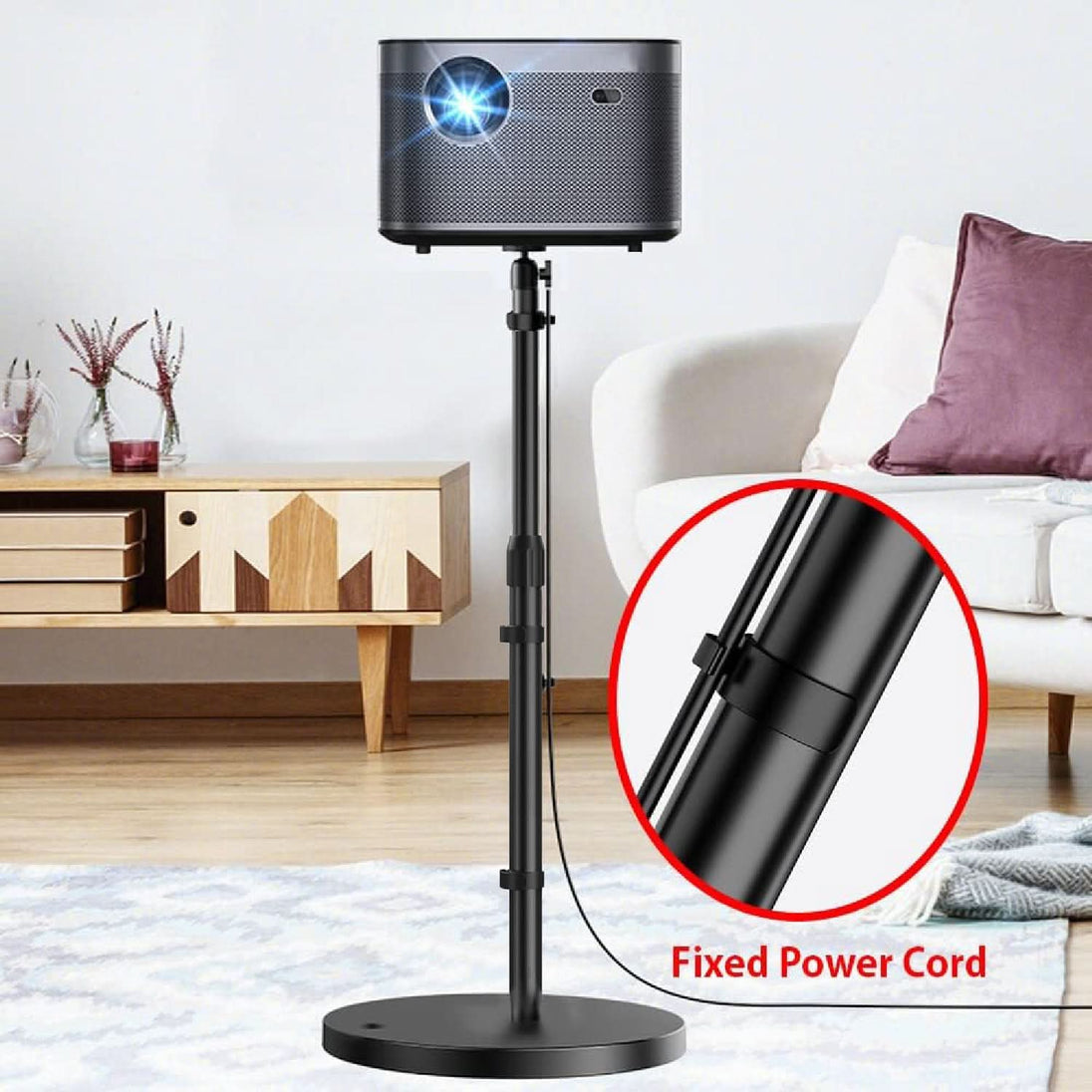 5Core projector holder with universal compatibility and stable base