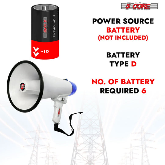 Multipurpose 20W speaker, delivering powerful sound for various applications, from events to personal use.