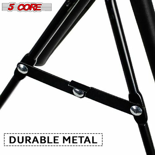 5Core adjustable floor stand for ukulele, violin, mandolin, and banjo instruments
