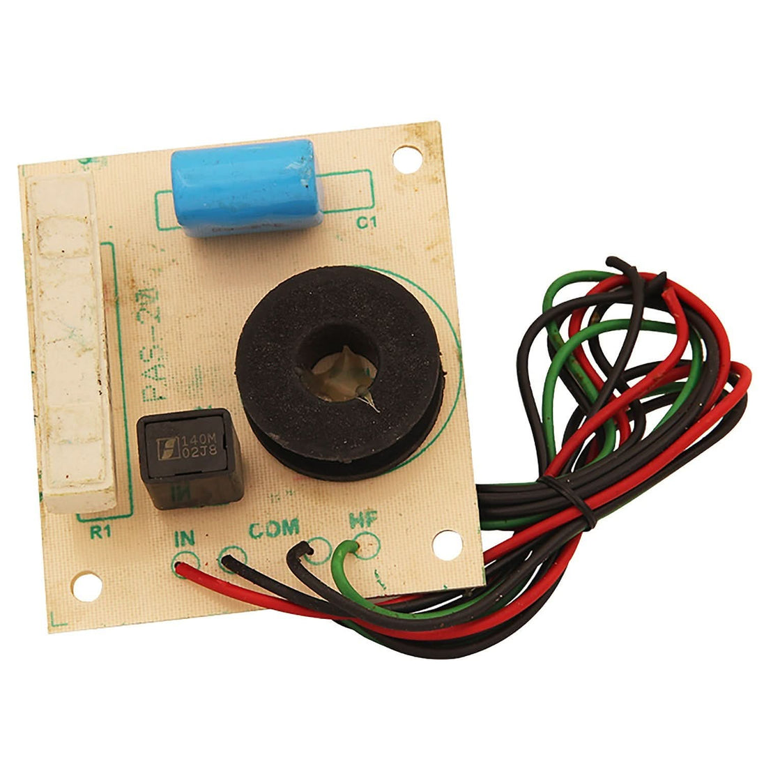 1-way passive crossover network with high-quality polyester capacitors