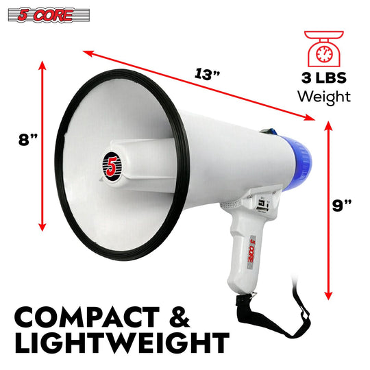 Standing out as the best from others, this megaphone offers superior sound quality and ease of use.