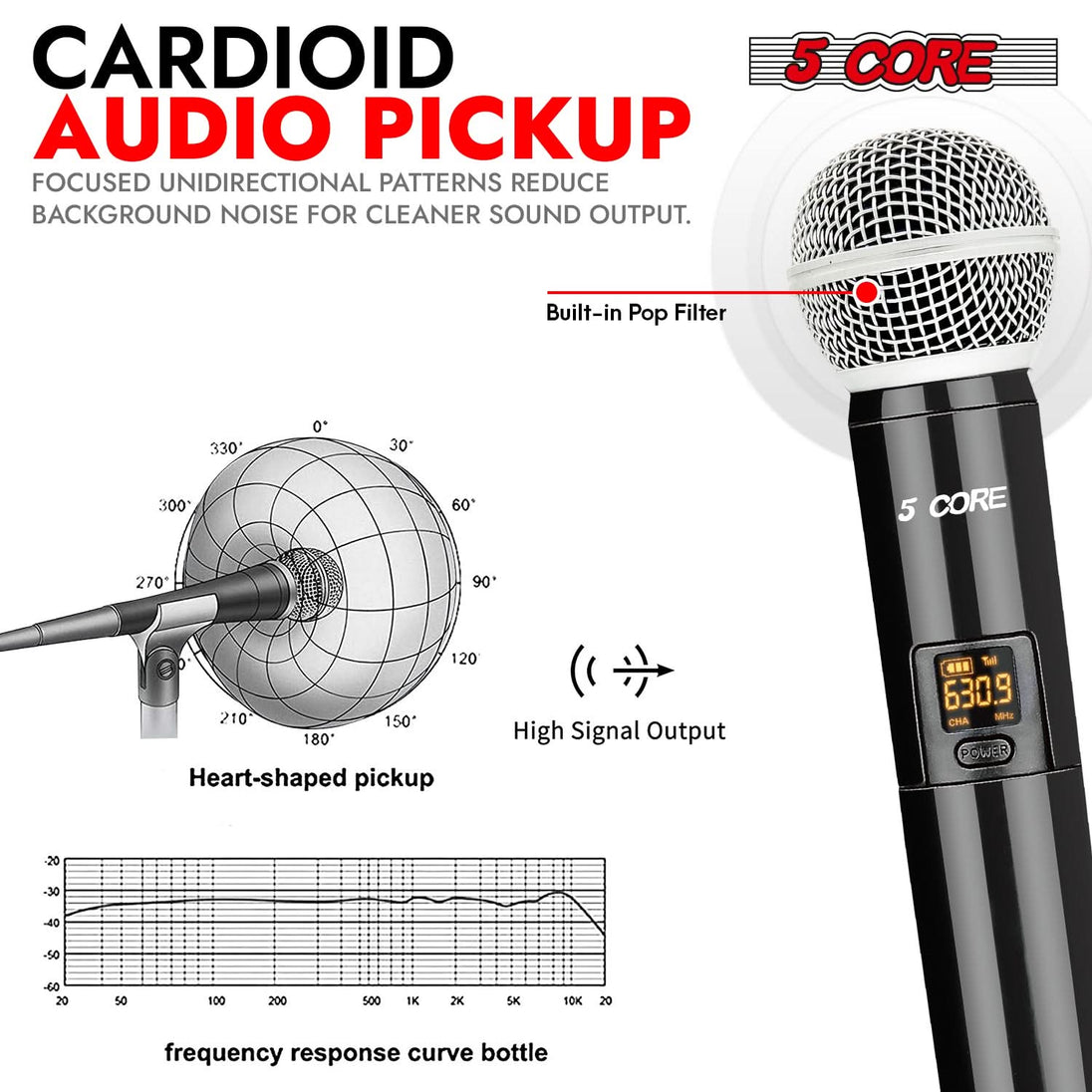 Enhance your performance with this high-quality singing microphone for clear, studio-grade sound