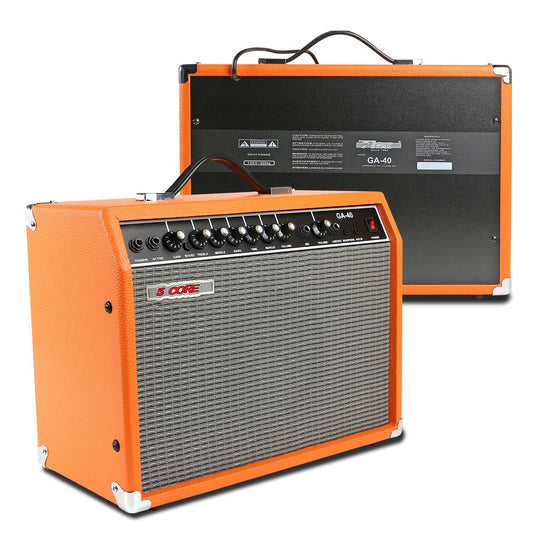 5 Core 40W guitar amp for electric and acoustic bass portable amplifier for practice
