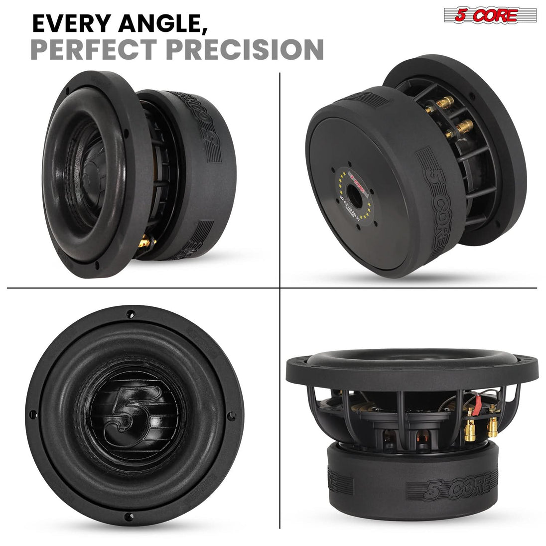 6.5 inch subwoofer driver for cars with 1000W peak power handling