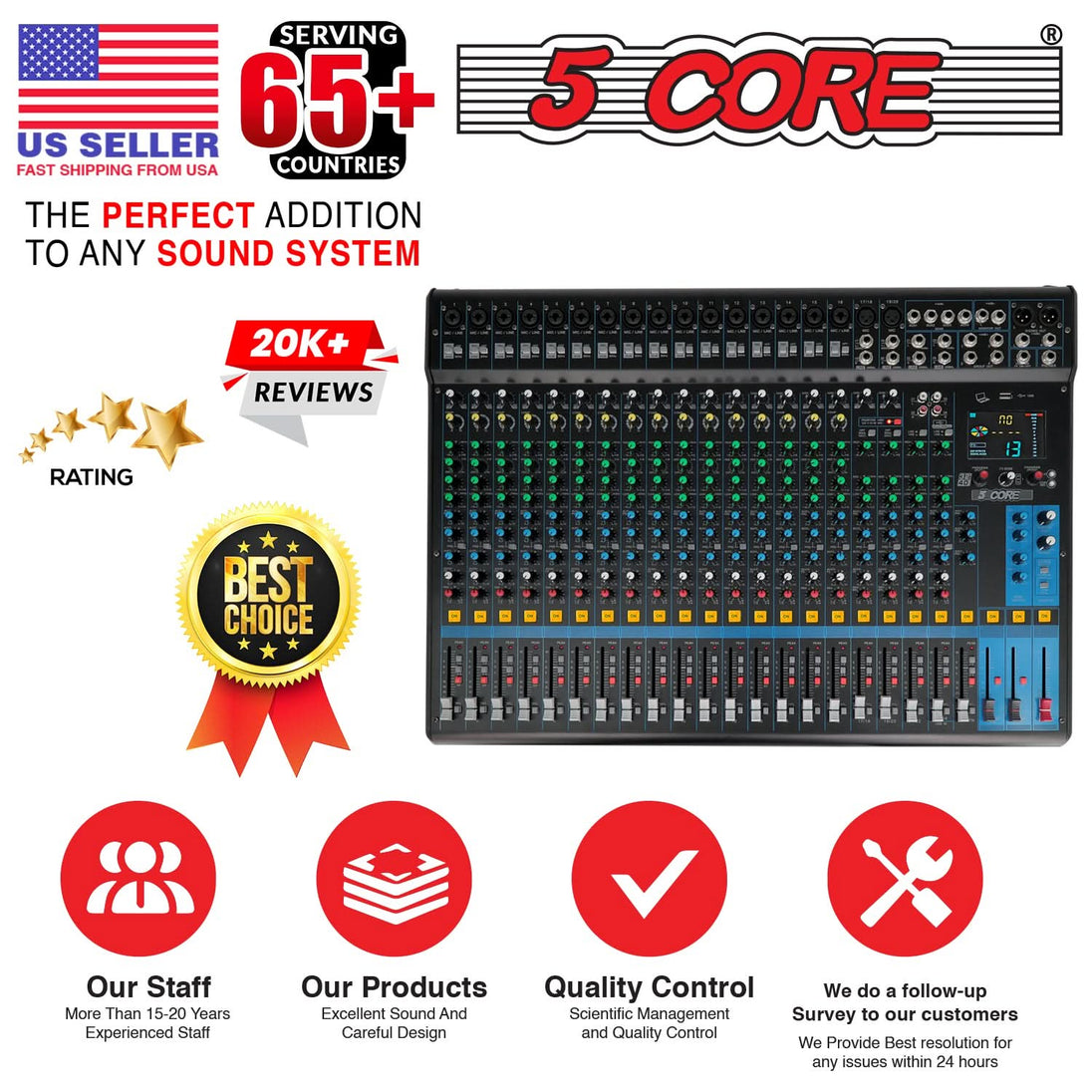 User-friendly interface for professional DJs