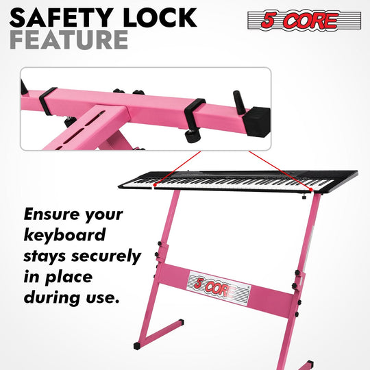 Professional piano stand by 5 Core with reinforced steel construction