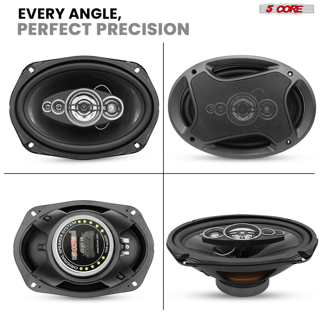 5Core high-output car speaker designed for immersive in-car listening experience