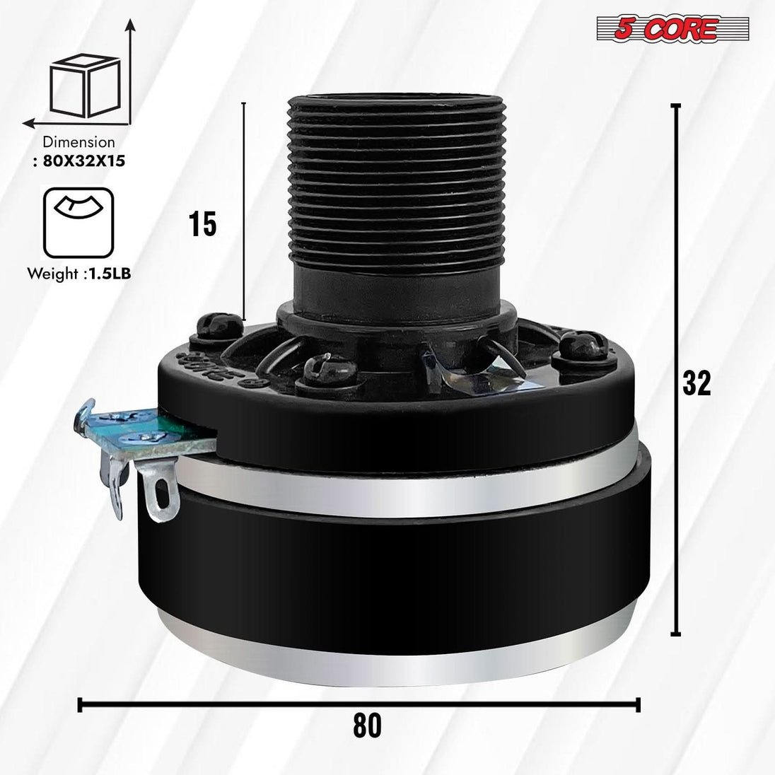 5Core 200W peak power horn speaker designed for professional sound systems