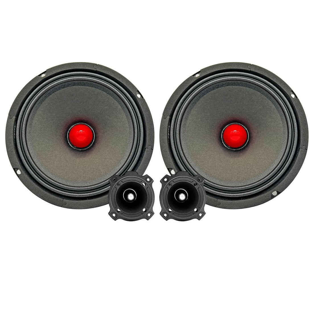 5Core 6.5 inch midrange door speaker with tweeter combo and 580W PMPO