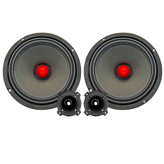 5Core 6.5 inch midrange door speaker with tweeter combo and 580W PMPO