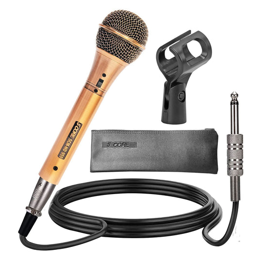 5Core XLR dynamic microphone ideal for karaoke and studio recording