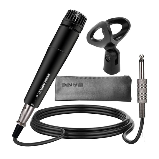 5Core dynamic XLR microphone for karaoke and live singing