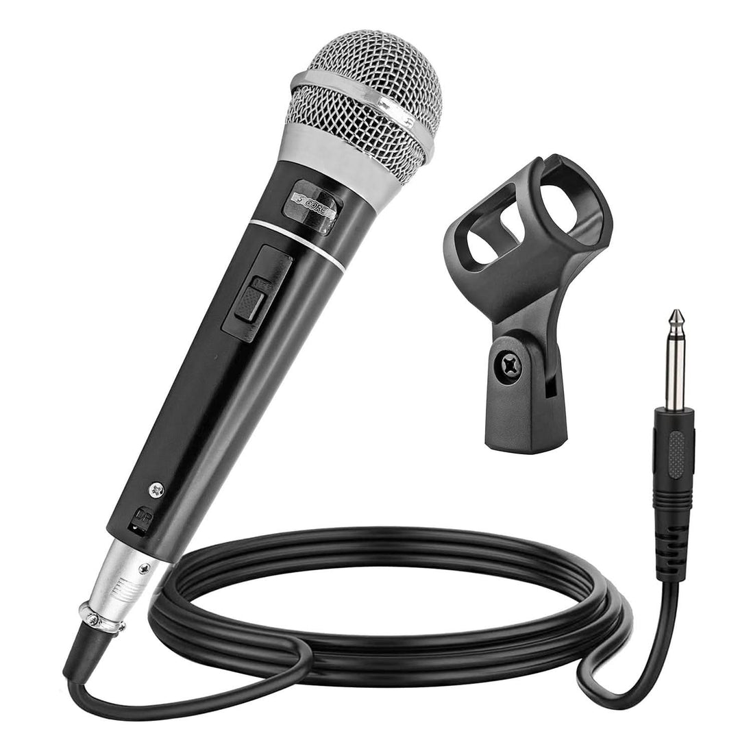 5Core XLR microphone dynamic handheld mic for karaoke and studio use