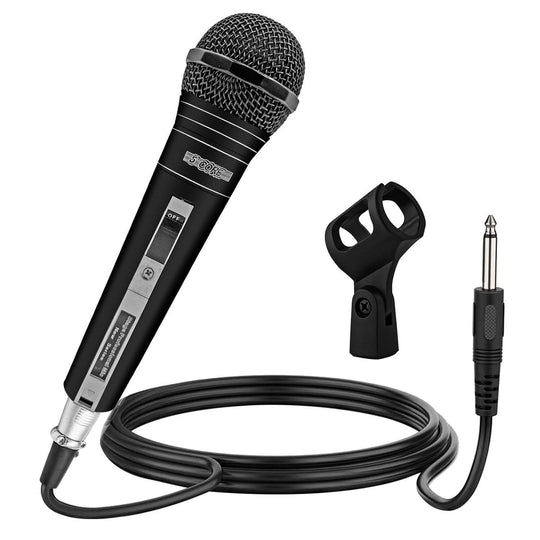 5Core XLR microphone dynamic mic for karaoke singing and studio performance