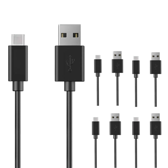 5Core USB to USB-C cable pack with fast charging and data transfer support