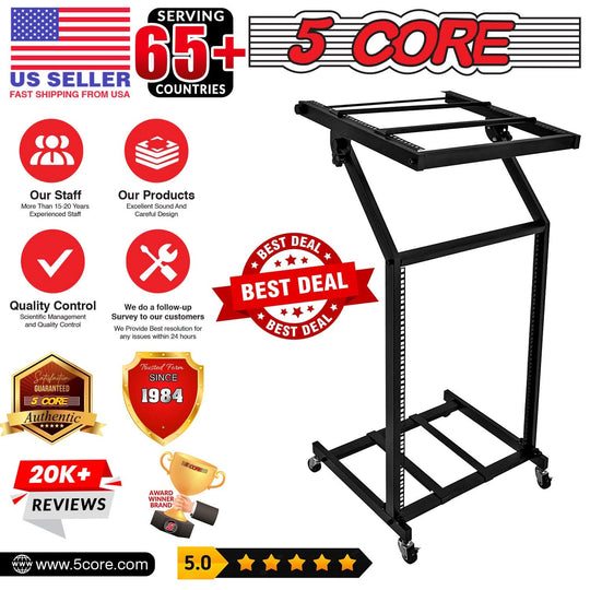 The best rolling stage cart with durable wheels and a sturdy design for easy transport of stage gear