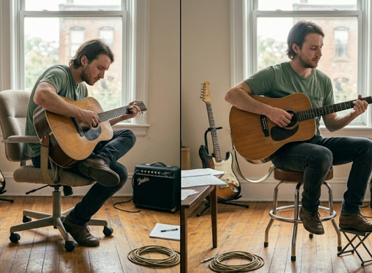 Guitar Stools vs Regular Chairs: Why It Matters