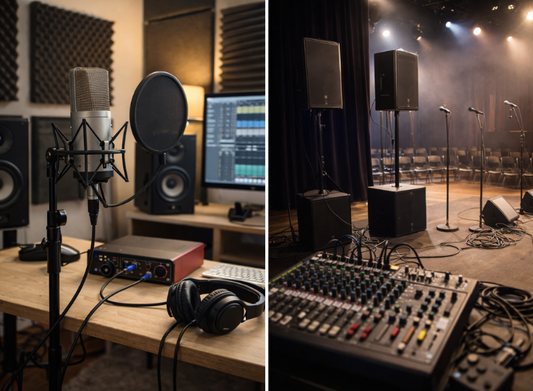 Studio Setup vs Live Setup: Key Differences Explained