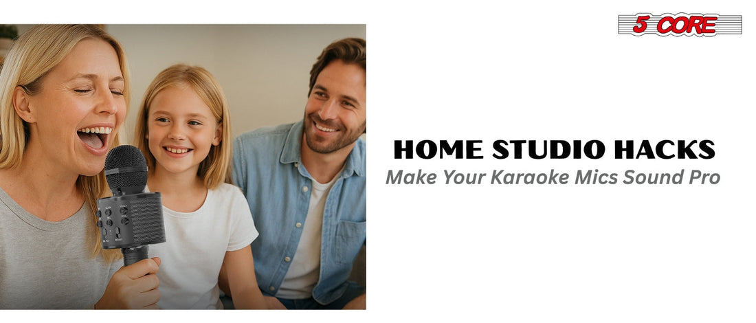 Home Studio Hacks: Make Your Karaoke Mics Sound Pro