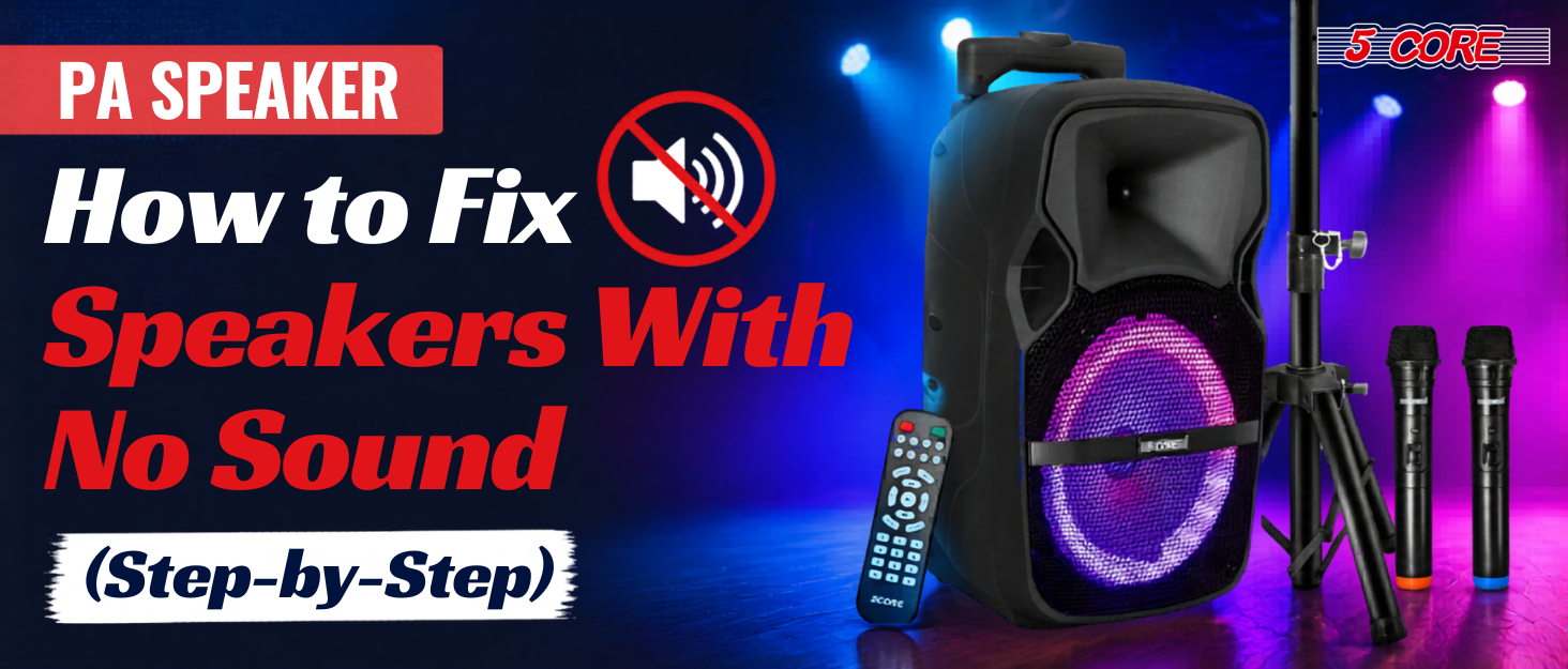 How to Fix Speakers With No Sound (Step-by-Step)