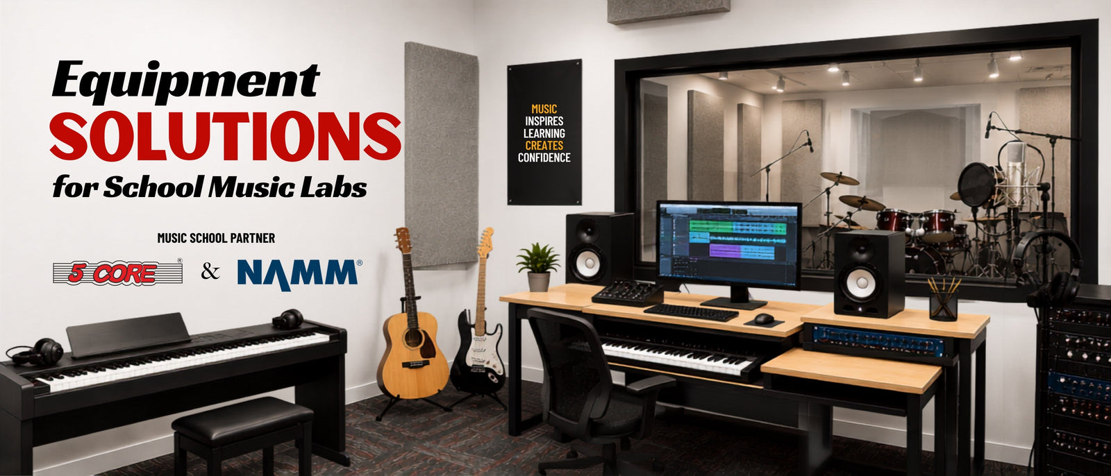 Equipment Solutions for School Music Labs