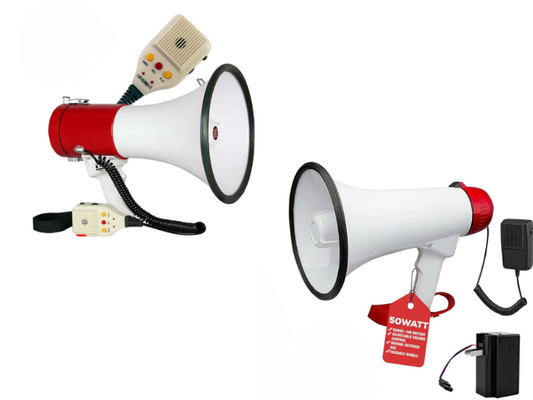 Battery vs Rechargeable Megaphones Which 5 Core Model Wins