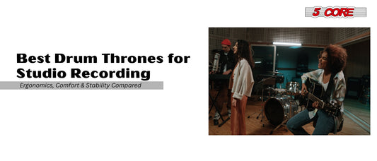 Best Drum Thrones for Studio Recording—Ergonomics, Comfort & Stability Compared
