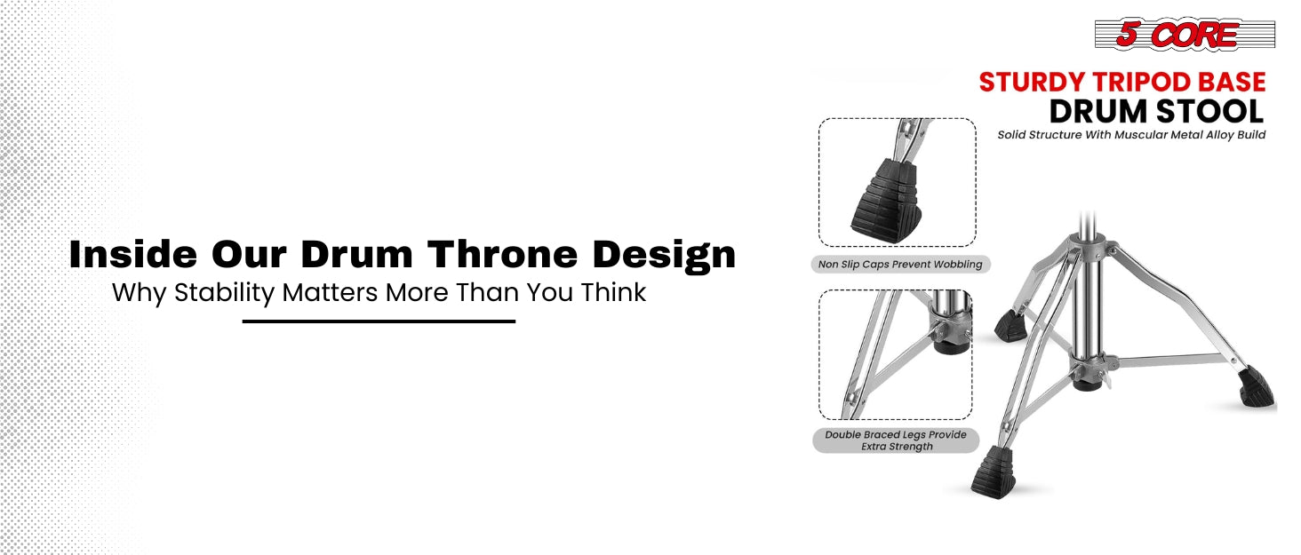 Inside Our Drum Throne Design—Why Stability Matters More Than You Think