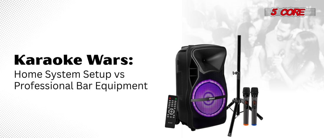 Karaoke Wars: Home System Setup vs Professional Bar Equipment