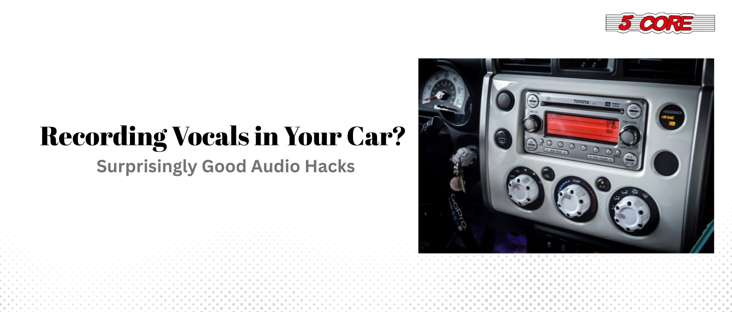 Recording Vocals in Your Car Surprisingly Good Audio Hacks