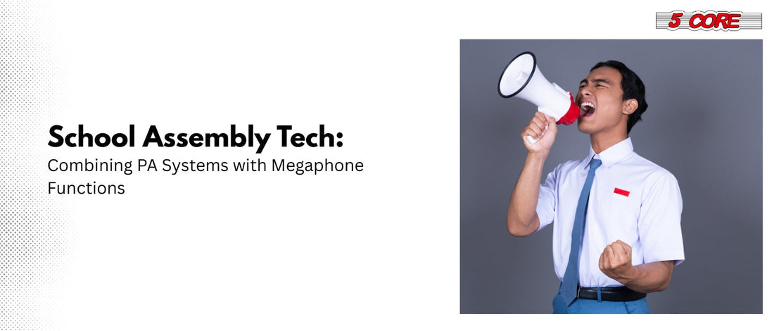 School Assembly Tech: Combining PA Systems with Megaphone Functions
