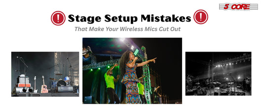 Stage Setup Mistakes That Make Your Wireless Mics Cut Out